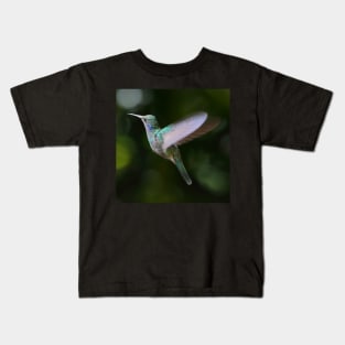 Green Violetear Hummingbird Kids T-Shirt